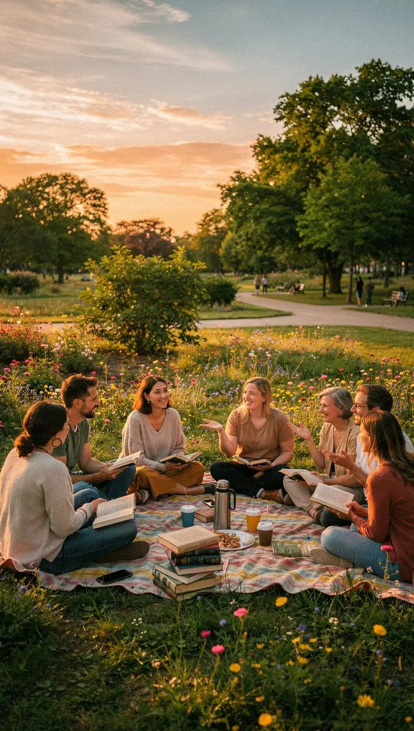 Community members enjoying a local engagement event.