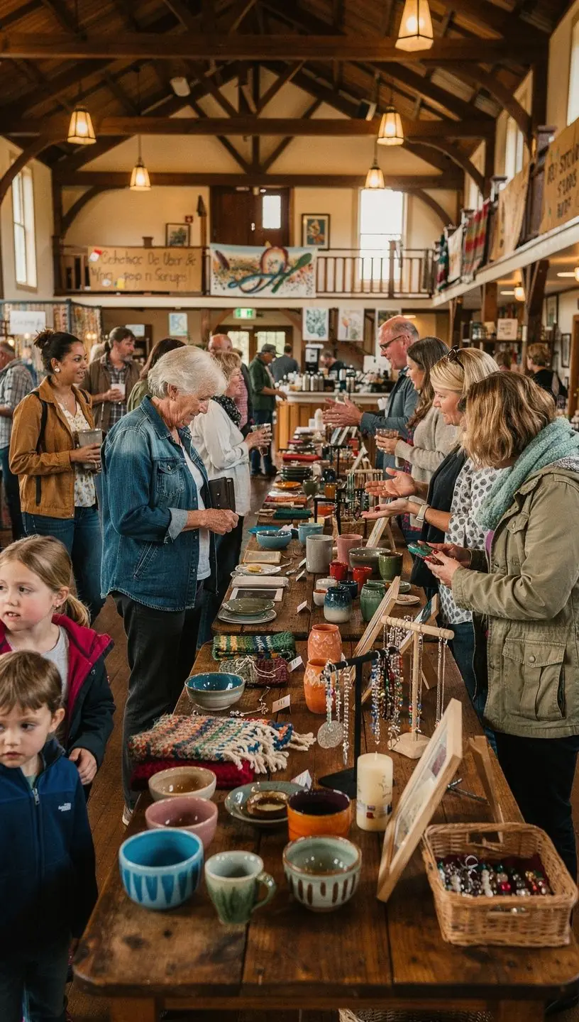 Local businesses collaborating for community engagement events